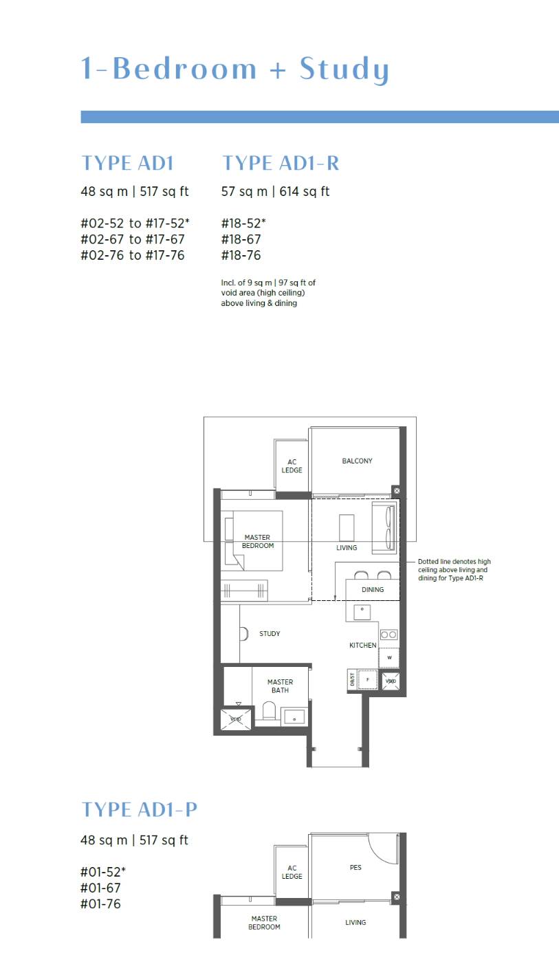 Parc Esta 1 Bedroom Floor Plan 4