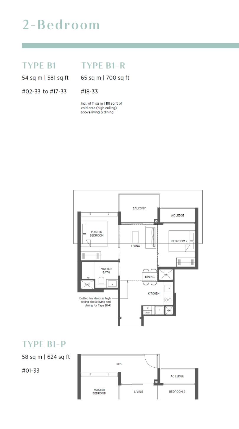 Parc Esta 1 Bedroom Floor Plan 7