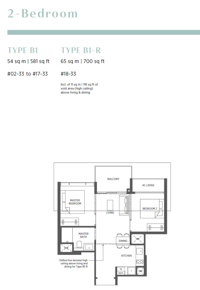Parc Esta 1 Bedroom Floor Plan 9