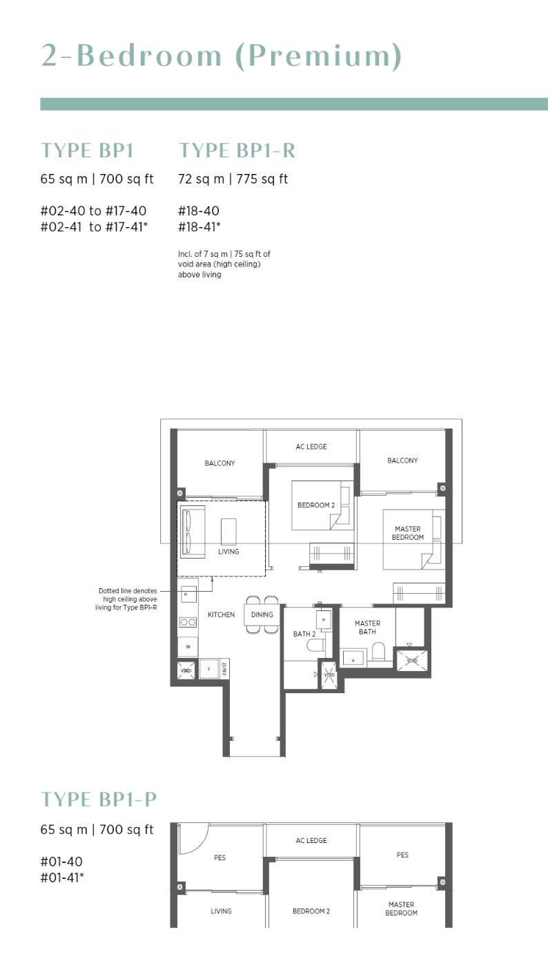 Parc Esta 1 Bedroom Floor Plan 13