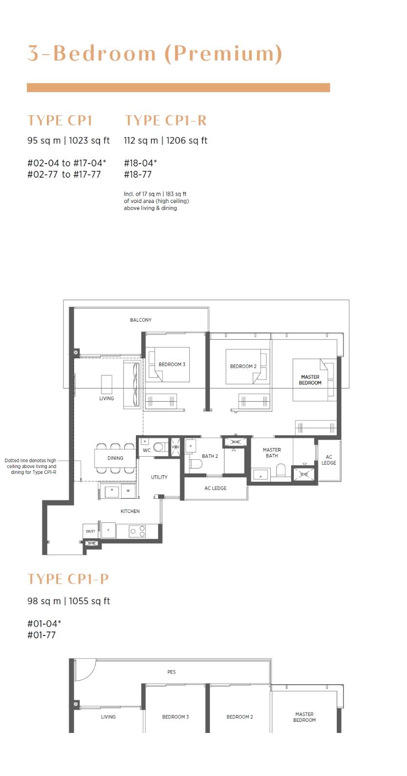 Parc Esta 1 Bedroom Floor Plan 19