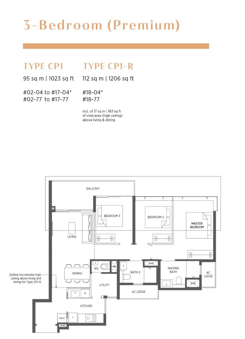 Parc Esta 1 Bedroom Floor Plan 21