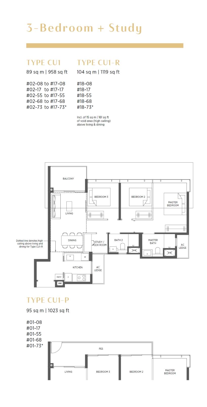 Parc Esta 1 Bedroom Floor Plan 22