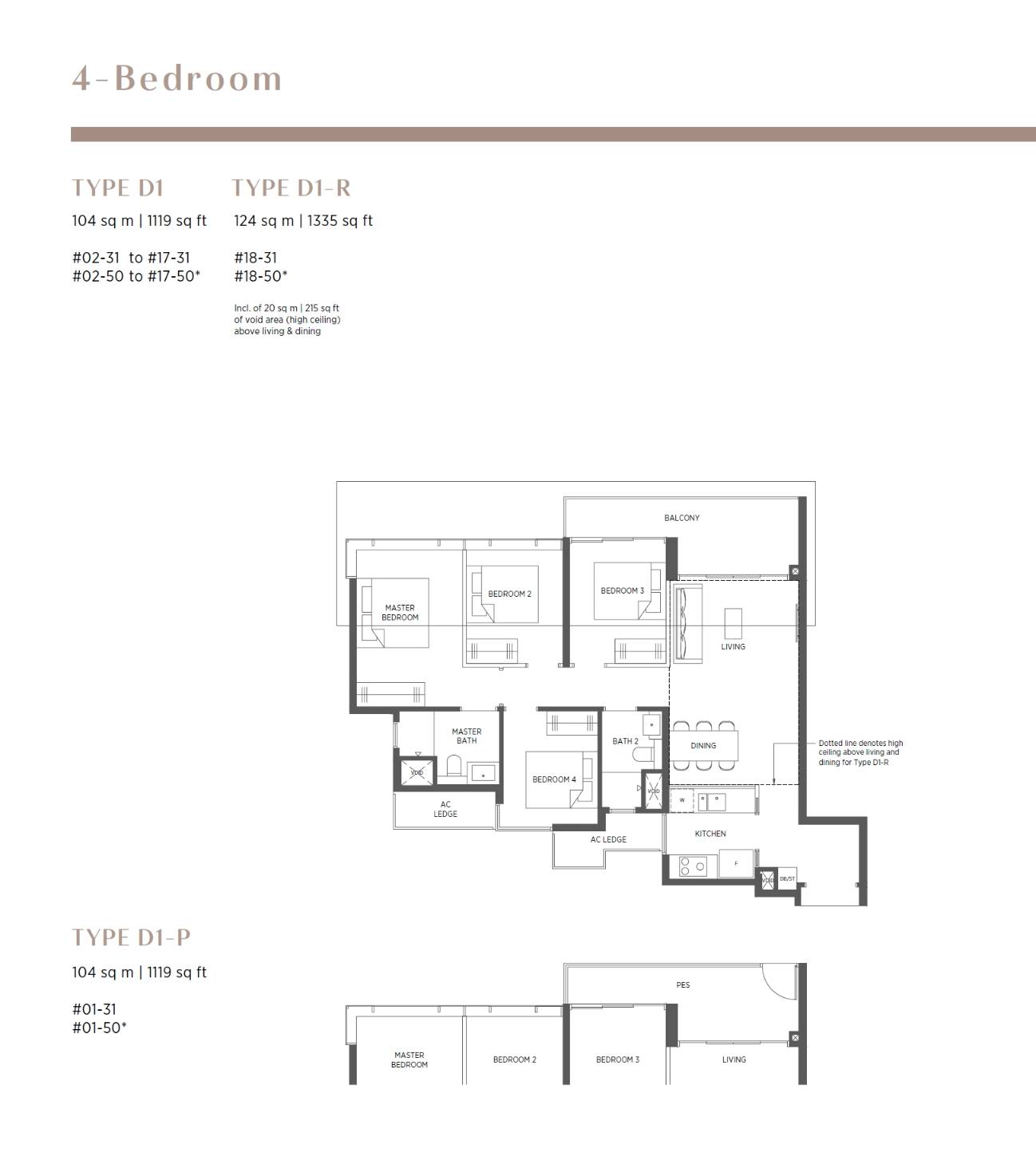 Parc Esta 1 Bedroom Floor Plan 25