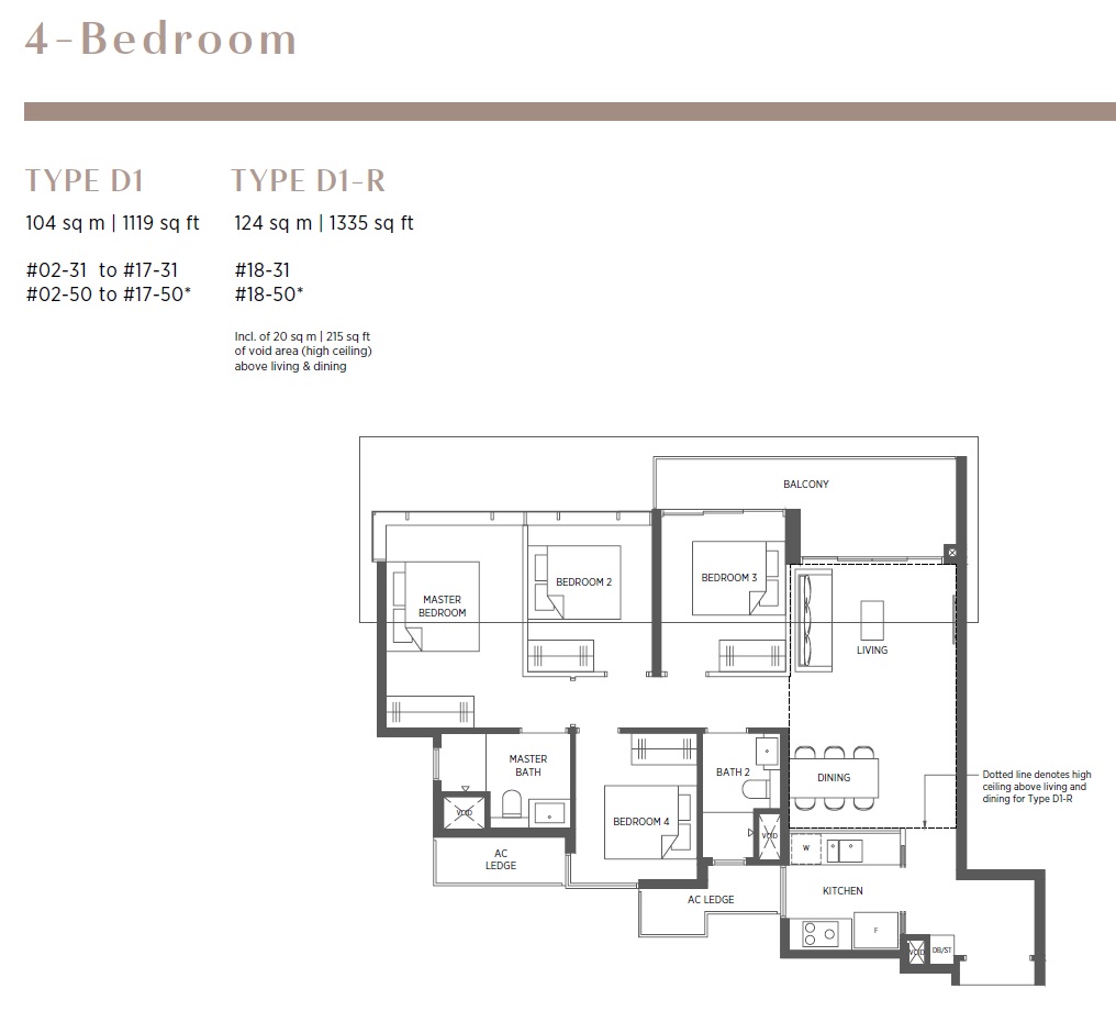 Parc Esta 1 Bedroom Floor Plan 26